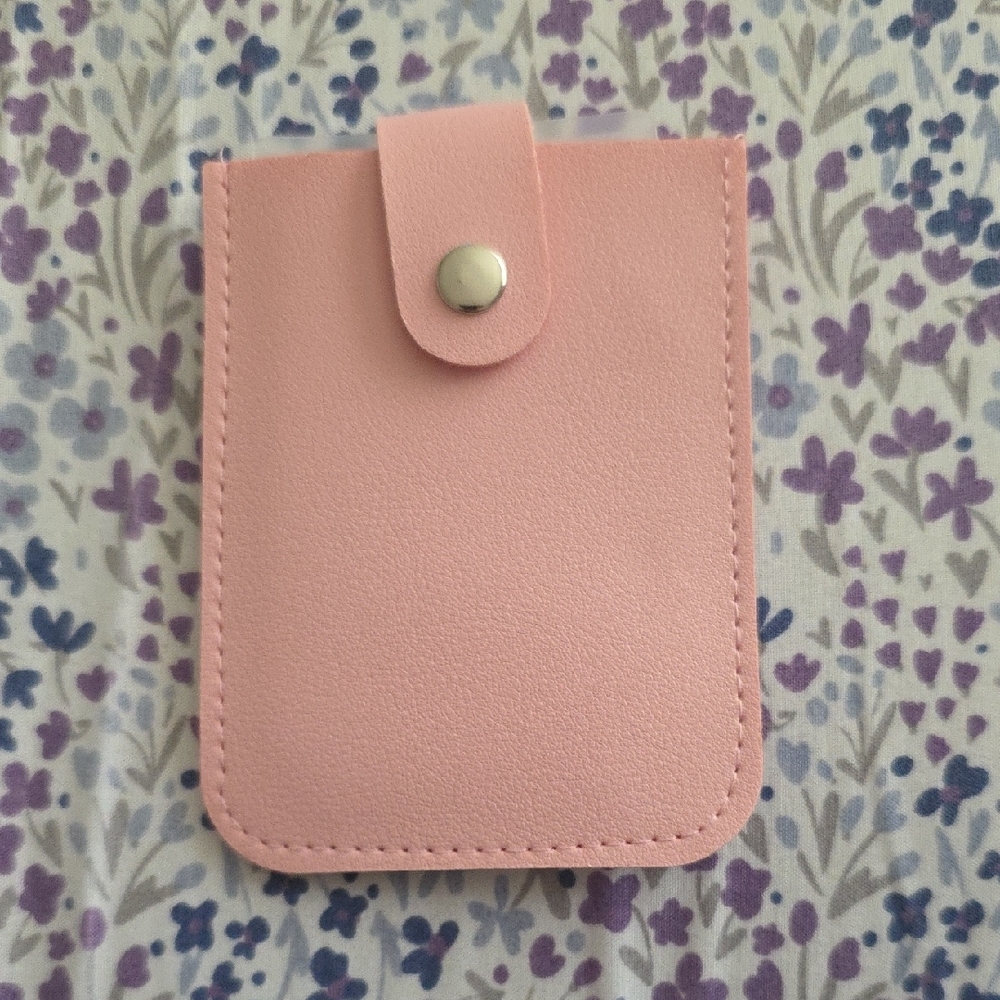 Pink RFID Pouch Wallet